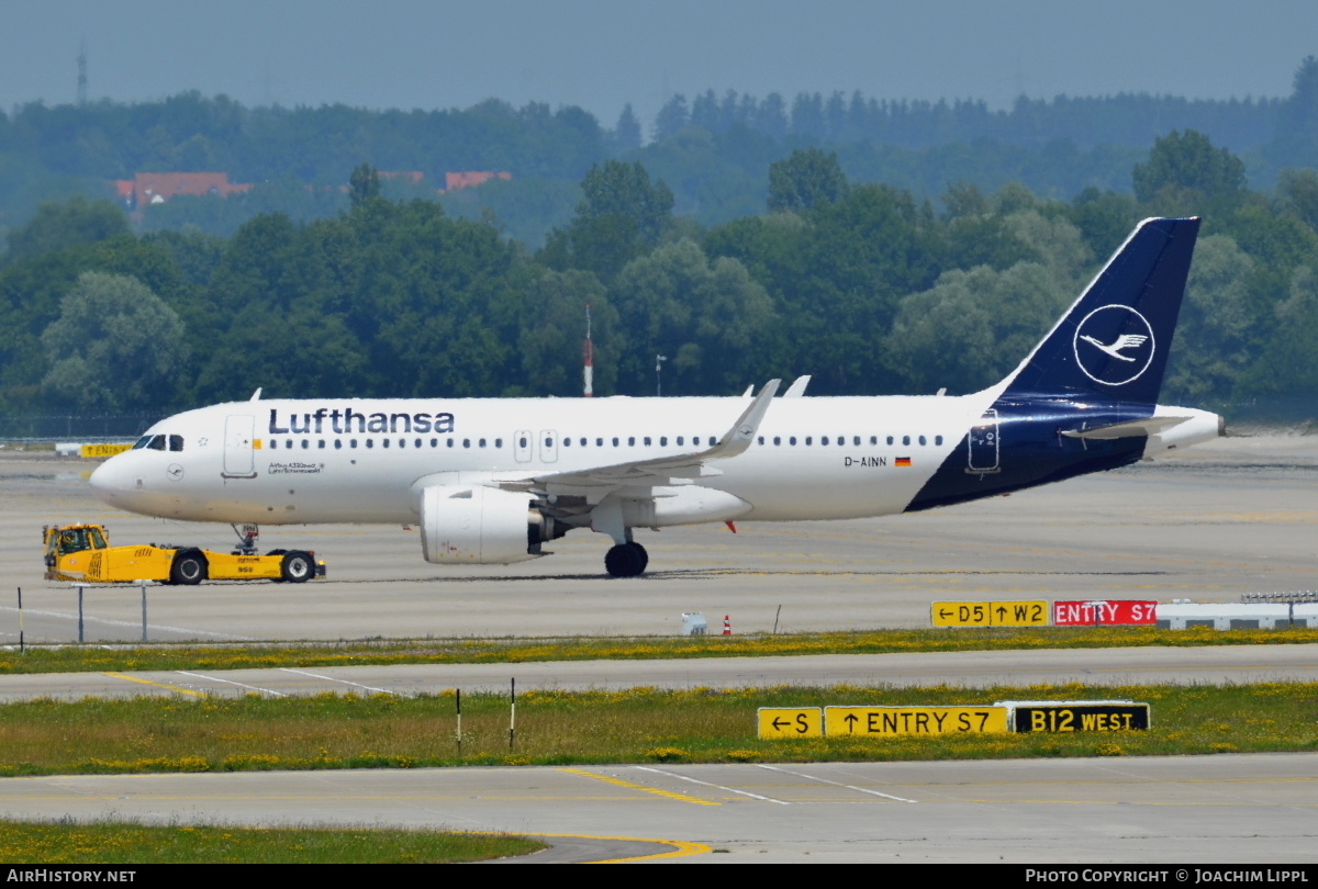 Aircraft Photo of D-AINN | Airbus A320-271N | Lufthansa | AirHistory.net #472196