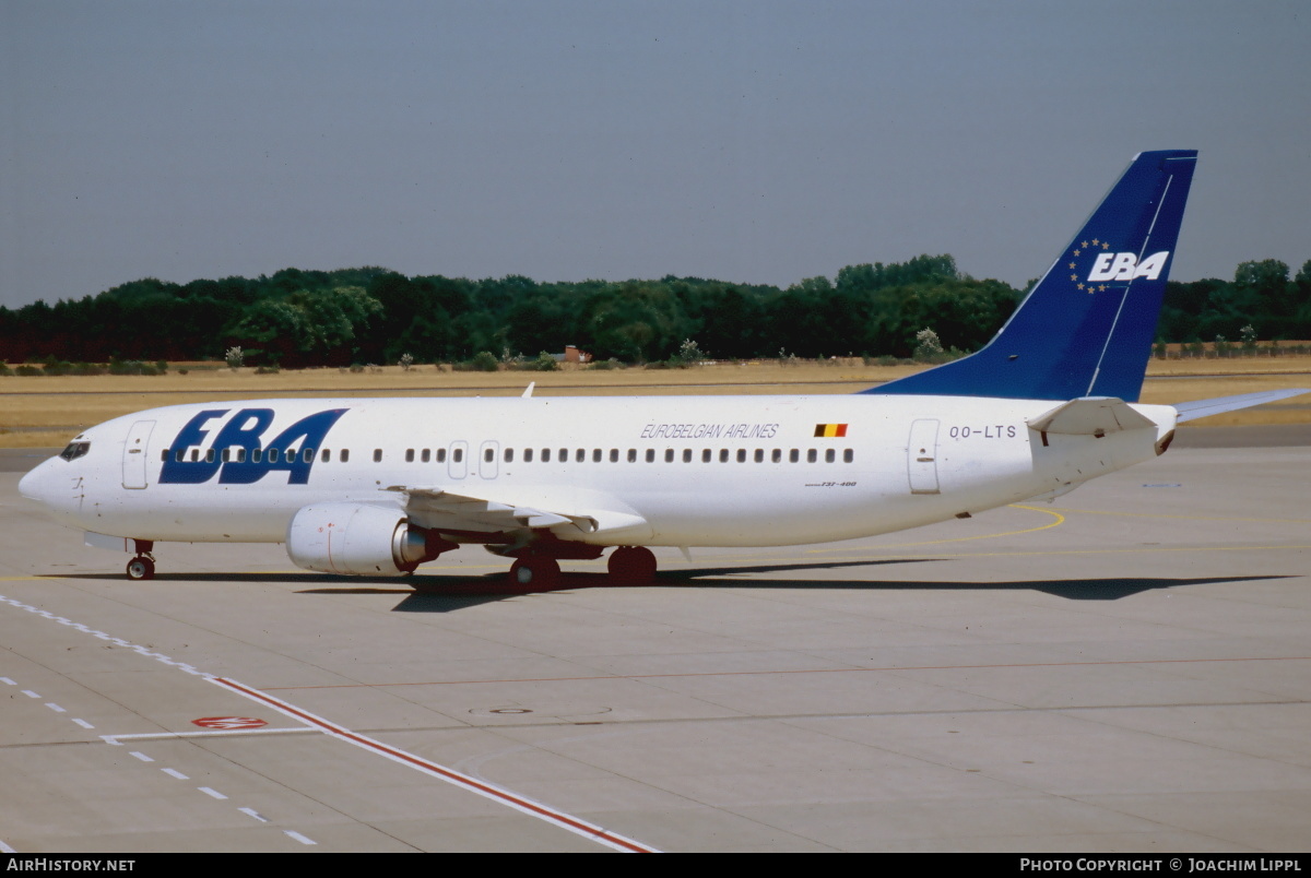 Aircraft Photo of OO-LTS | Boeing 737-436 | EBA - Eurobelgian Airlines | AirHistory.net #472211