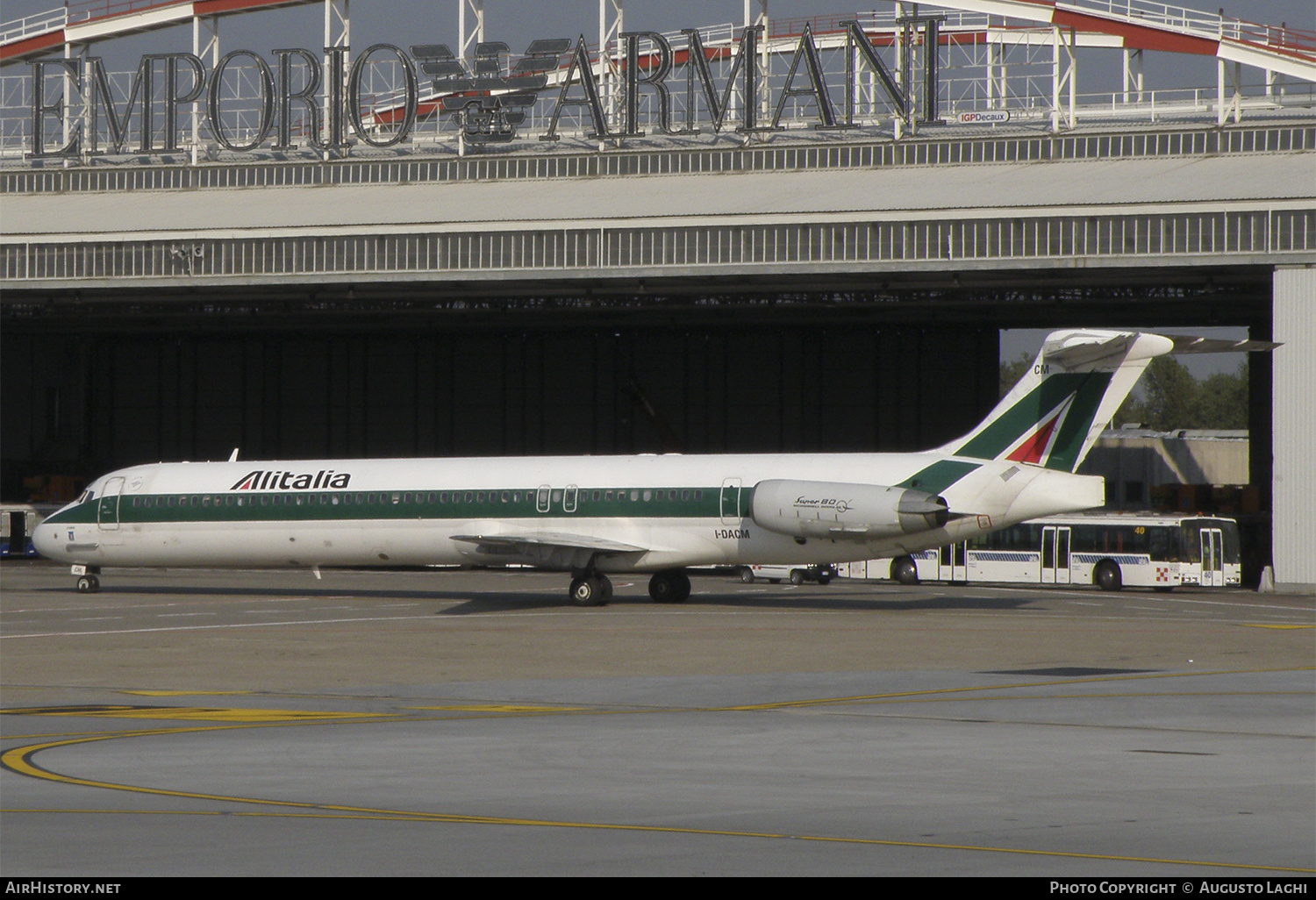 Aircraft Photo of I-DACM | McDonnell Douglas MD-82 (DC-9-82) | Alitalia | AirHistory.net #472216