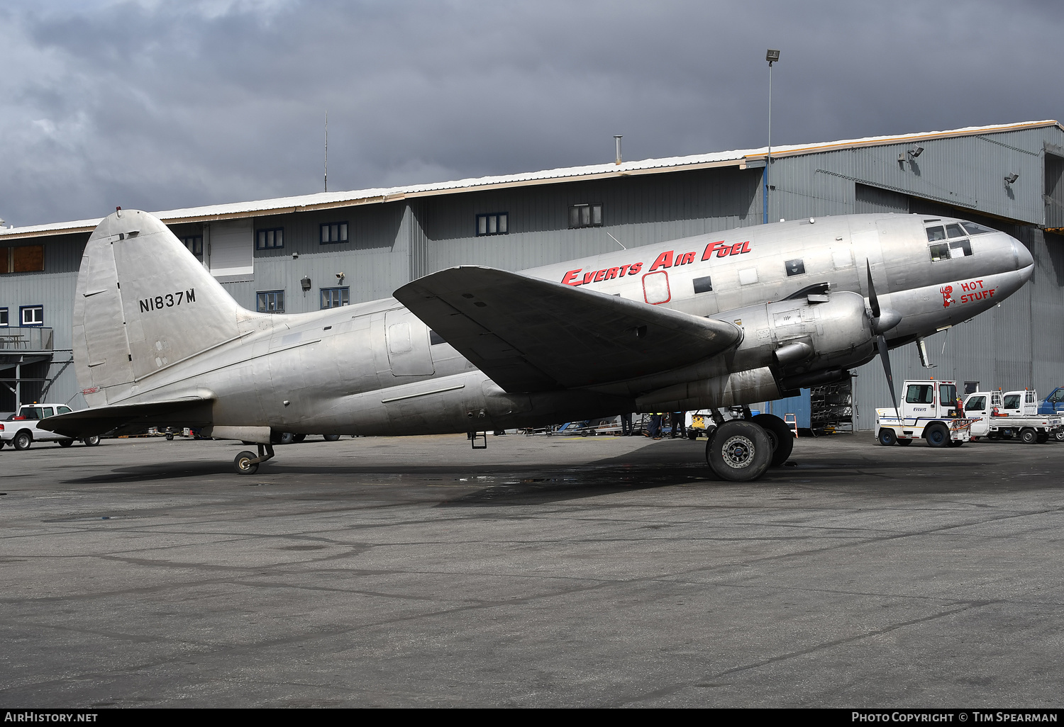 Aircraft Photo of N1837M | Curtiss C-46F Commando | Everts Air Fuel | AirHistory.net #472225