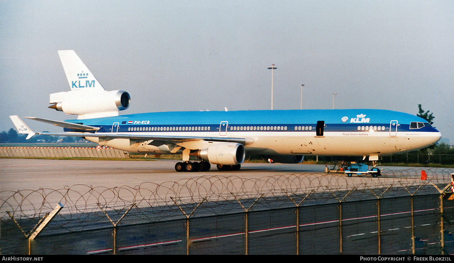 Aircraft Photo of PH-KCB | McDonnell Douglas MD-11 | KLM - Royal Dutch Airlines | AirHistory.net #472240