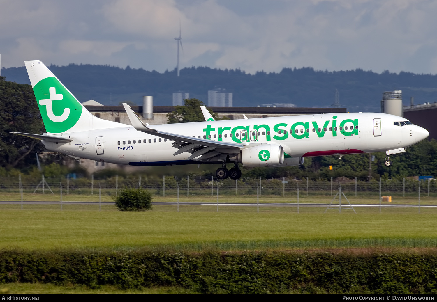 Aircraft Photo of F-HUYB | Boeing 737-800 | Transavia | AirHistory.net #472251