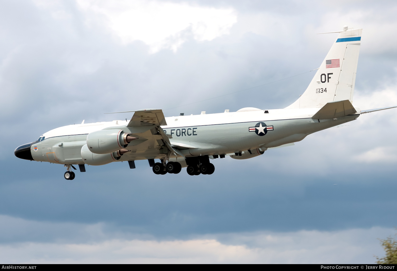 Aircraft Photo of 62-4134 / AF62-134 | Boeing RC-135W | USA - Air Force | AirHistory.net #472255