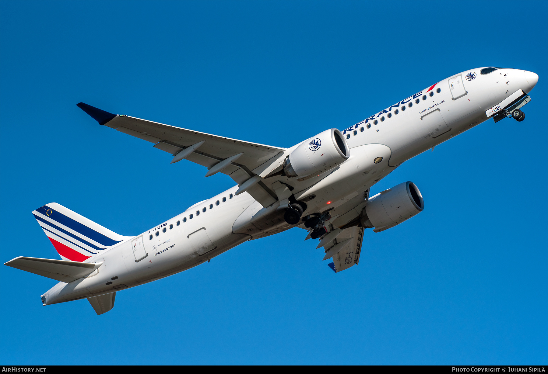 Aircraft Photo of F-HZUB | Airbus A220-371 (BD-500-1A11) | Air France | AirHistory.net #472261