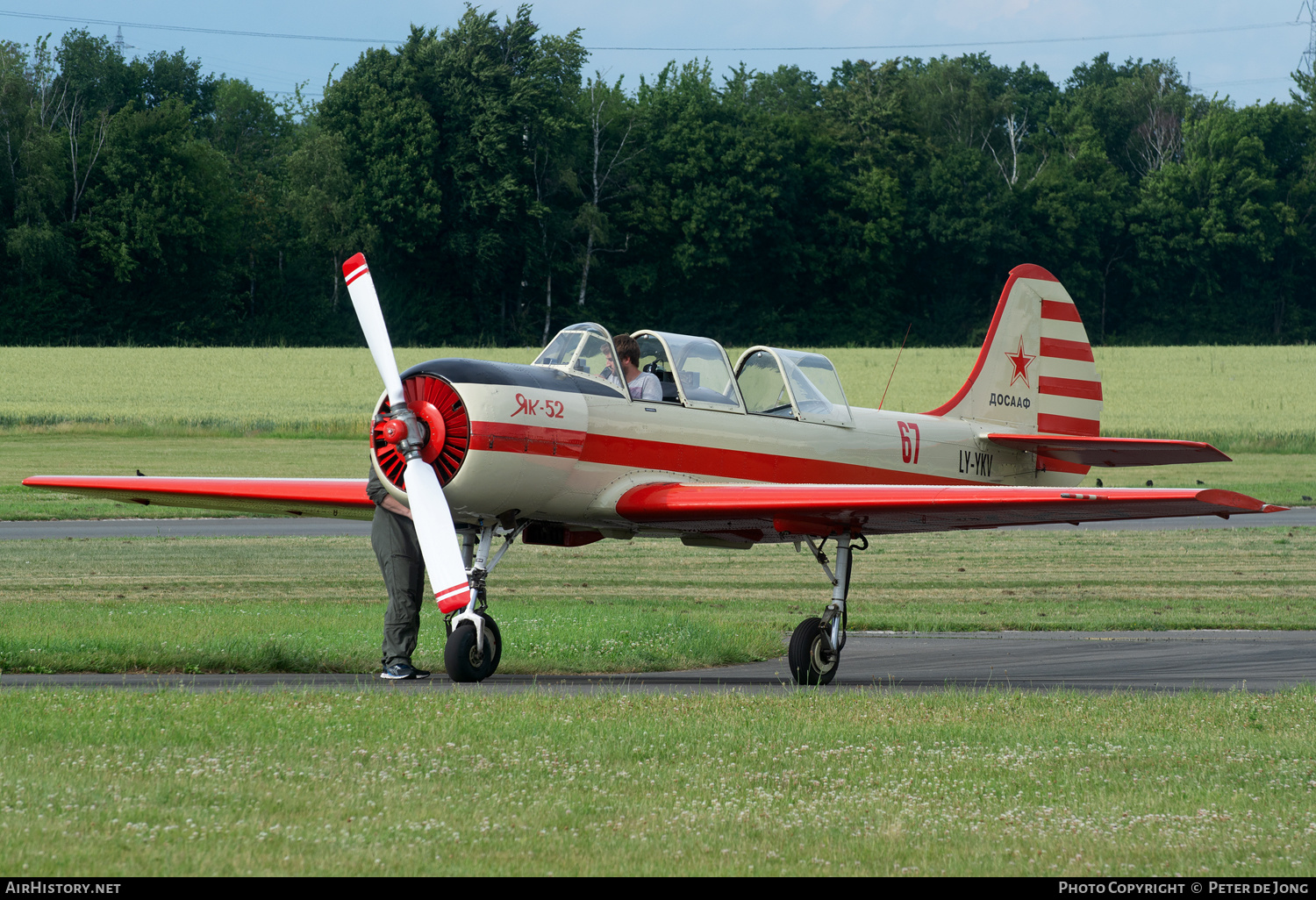 Aircraft Photo of LY-YKV | Yakovlev Yak-52 | Soviet Union - DOSAAF | AirHistory.net #472267