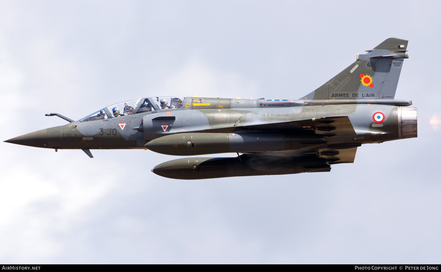 Aircraft Photo of 627 | Dassault Mirage 2000D | France - Air Force | AirHistory.net #472274