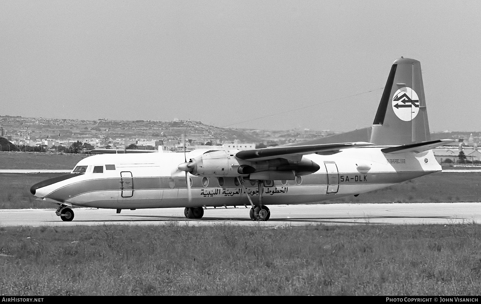 Aircraft Photo of 5A-DLK | Fokker F27-600 Friendship | Libyan Arab Airlines | AirHistory.net #472296