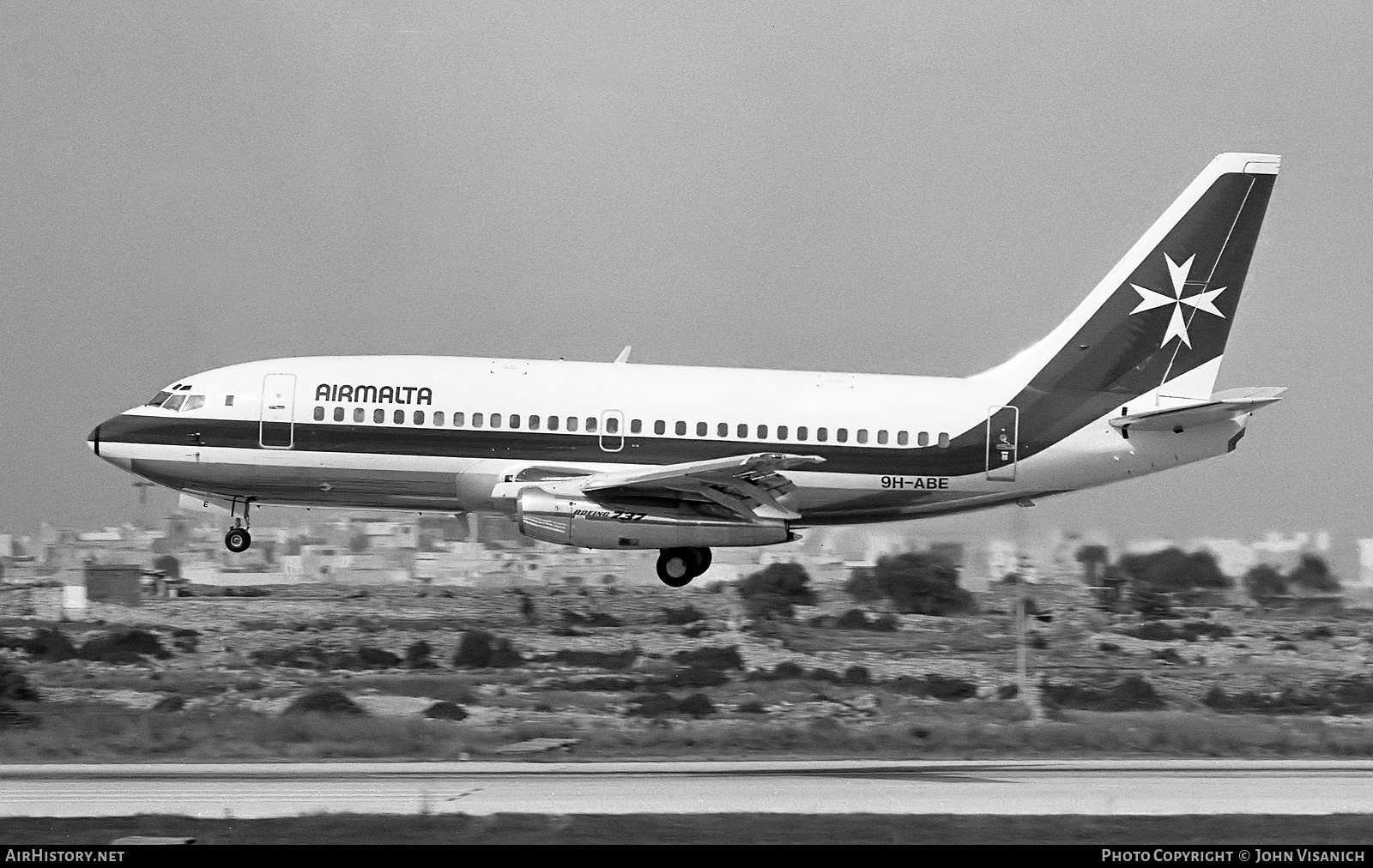 Aircraft Photo of 9H-ABE | Boeing 737-2Y5/Adv | Air Malta | AirHistory.net #472315