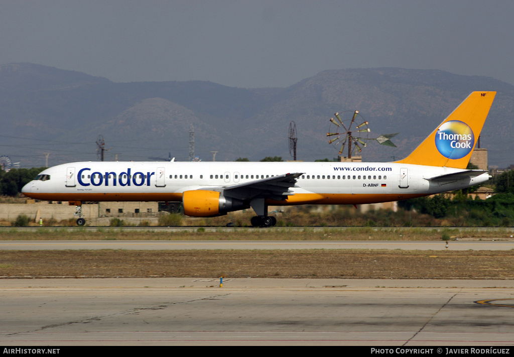 Aircraft Photo of D-ABNF | Boeing 757-230 | Condor Flugdienst | AirHistory.net #472323