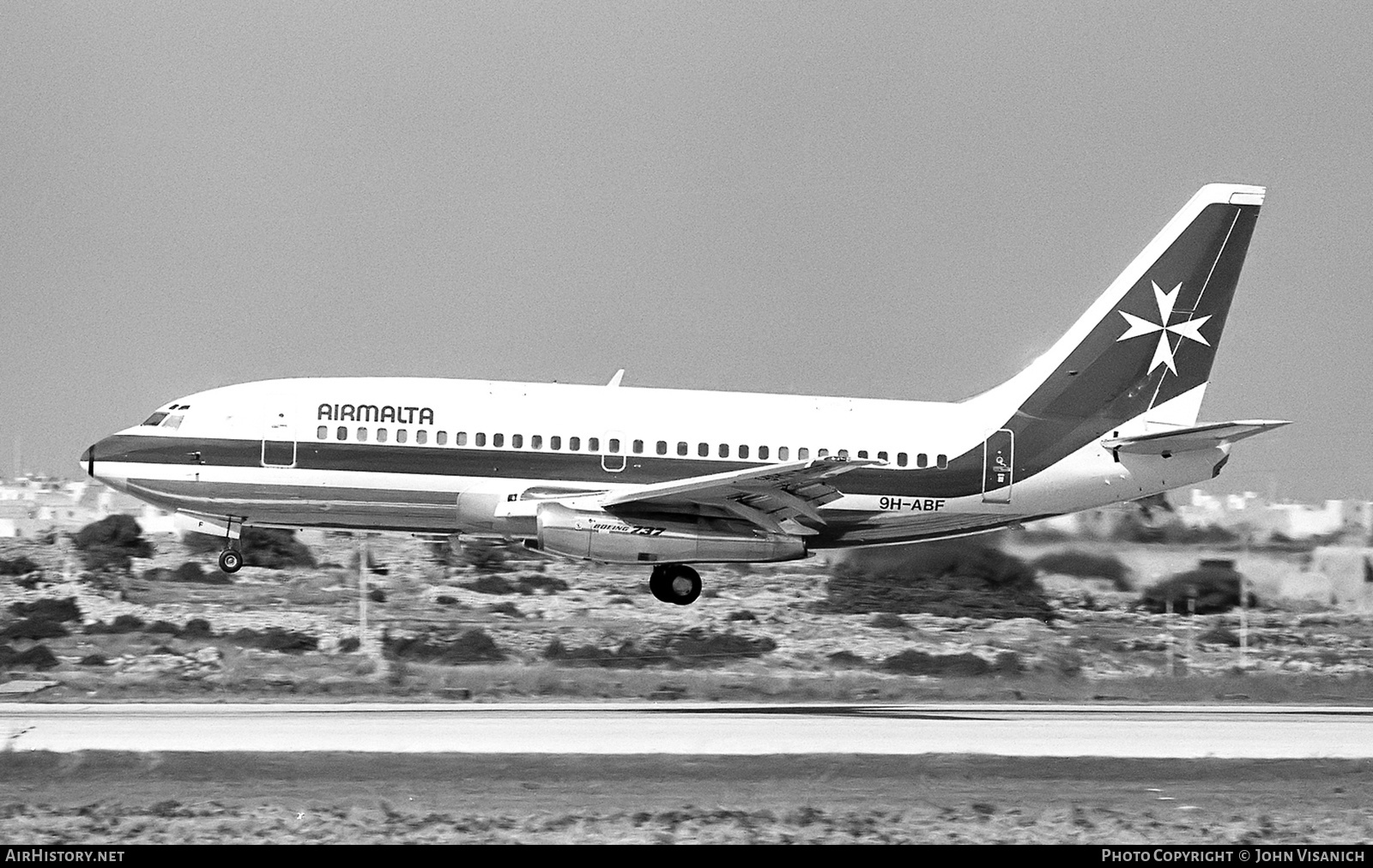 Aircraft Photo of 9H-ABF | Boeing 737-2Y5/Adv | Air Malta | AirHistory.net #472344