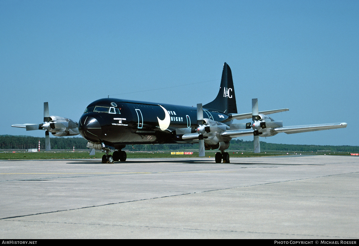 Aircraft Photo of LN-FOH | Lockheed L-188A(F) Electra | A de C - Air de Cologne | AirHistory.net #472345