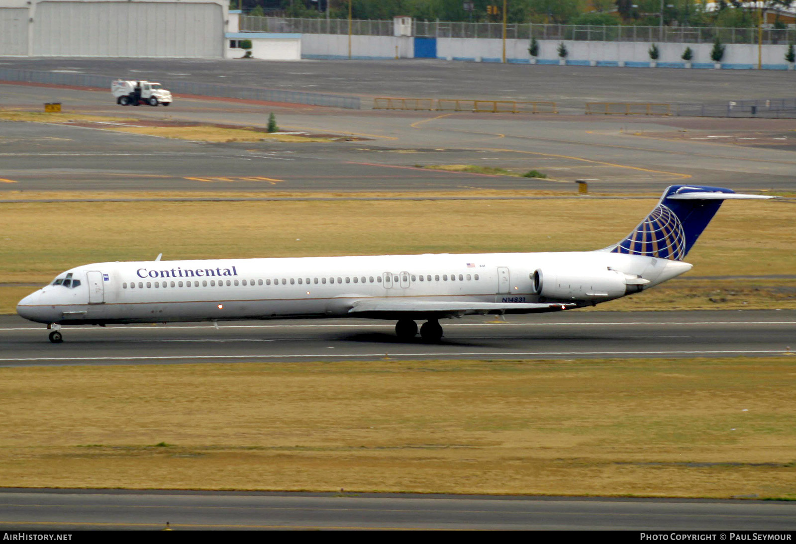 Aircraft Photo of N14831 | McDonnell Douglas MD-82 (DC-9-82) | Continental Airlines | AirHistory.net #472363