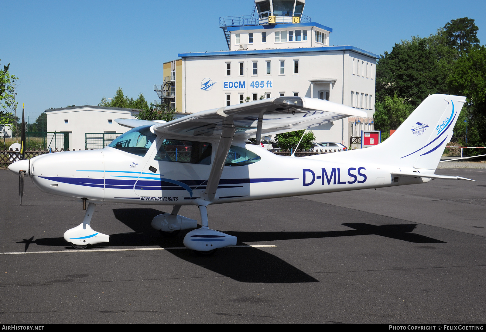 Aircraft Photo of D-MLSS | TL Ultralight TL-3000 Sirius | Adventure Flights | AirHistory.net #472370