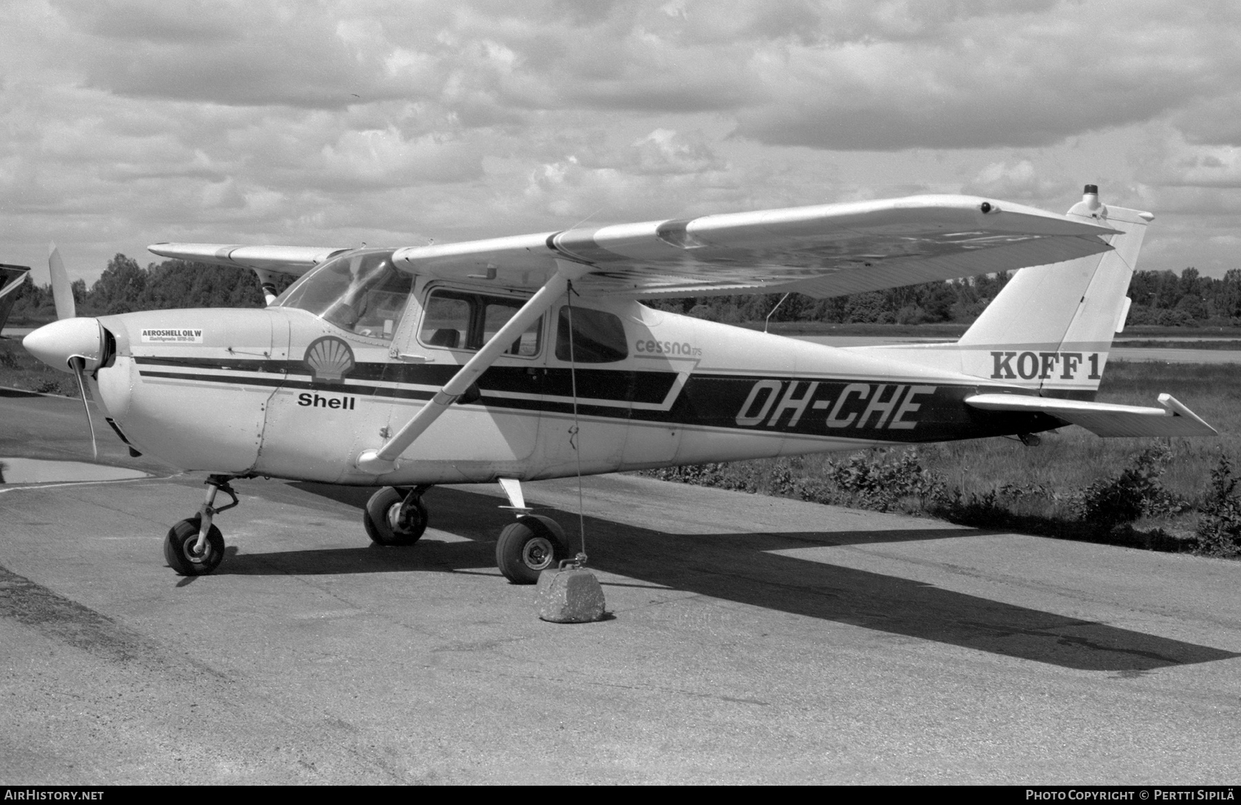 Aircraft Photo of OH-CHE | Cessna 175A Skylark | AirHistory.net #472372