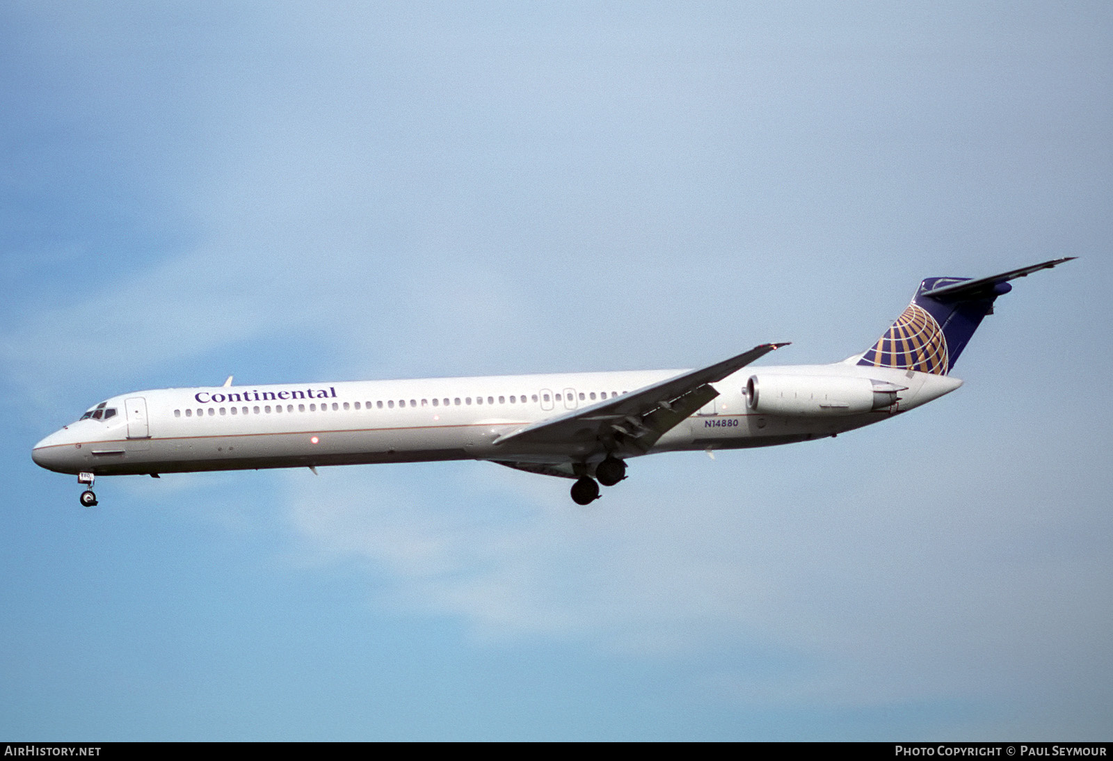 Aircraft Photo of N14880 | McDonnell Douglas MD-81 (DC-9-81) | Continental Airlines | AirHistory.net #472374