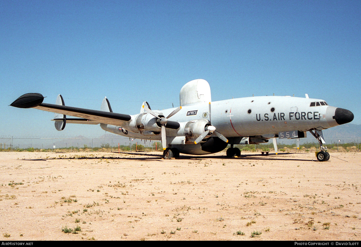 Aircraft Photo of 53-554 / 30554 | Lockheed EC-121T Warning Star | USA - Air Force | AirHistory.net #472375