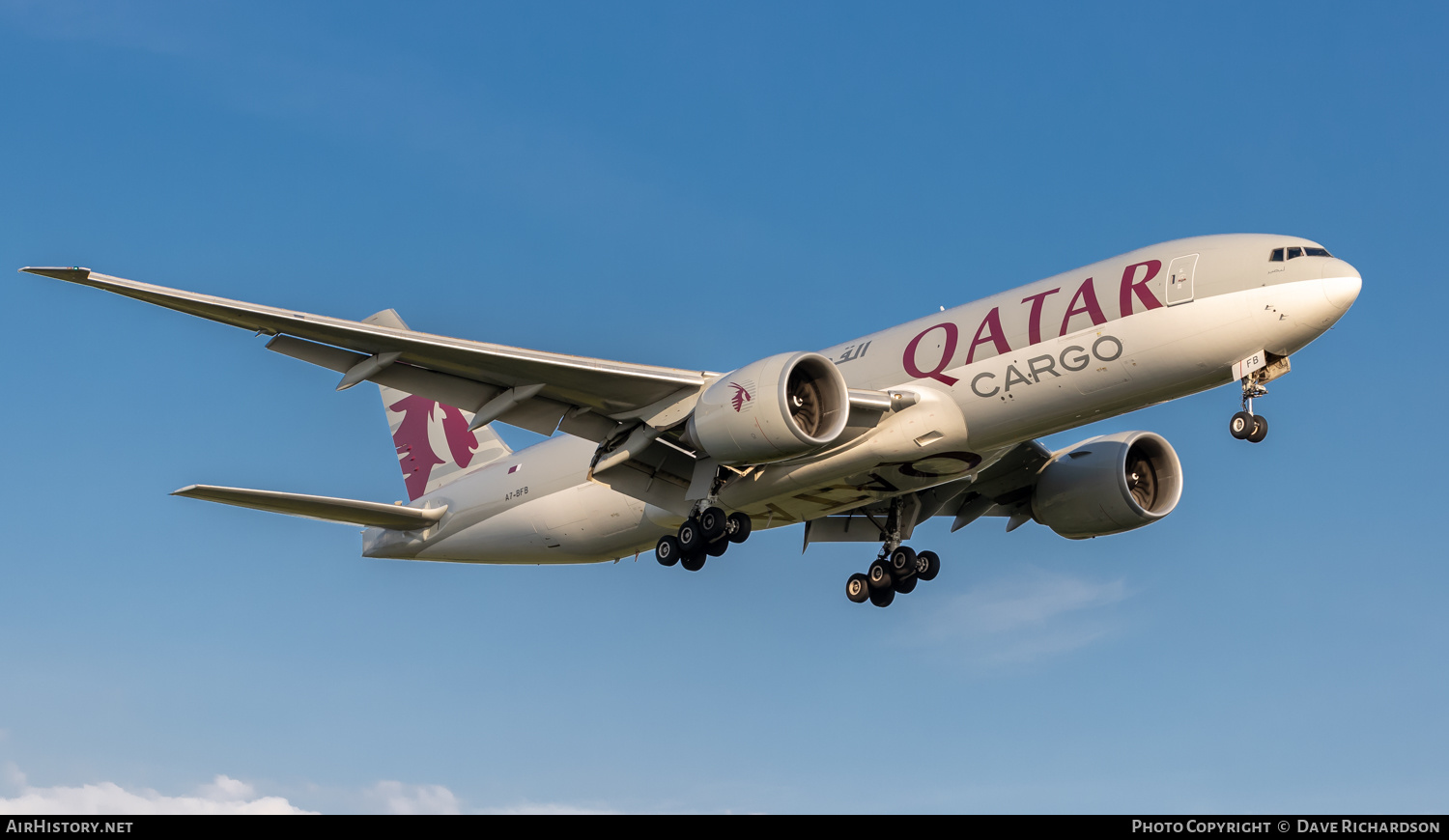 Aircraft Photo of A7-BFB | Boeing 777-FDZ | Qatar Airways Cargo | AirHistory.net #472377