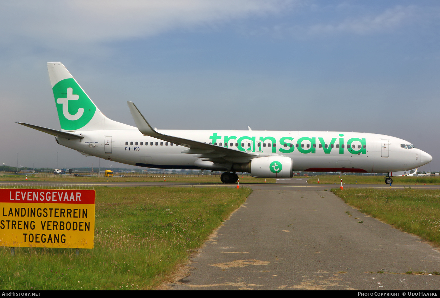 Aircraft Photo of PH-HSC | Boeing 737-8K2 | Transavia | AirHistory.net #472398