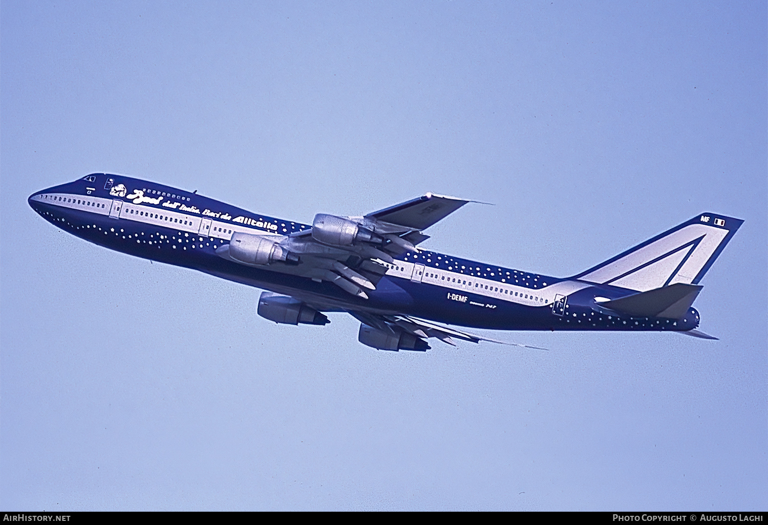 Aircraft Photo of I-DEMF | Boeing 747-243B | Alitalia | AirHistory.net #472402