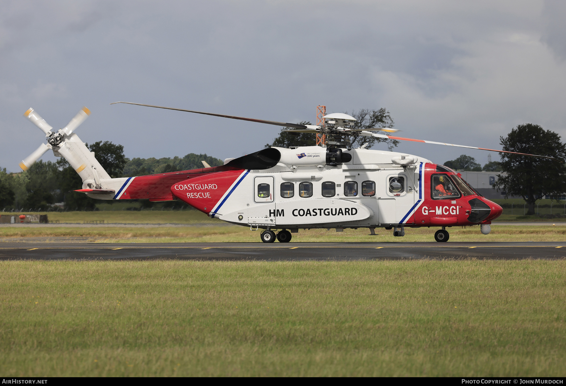 Aircraft Photo of G-MCGI | Sikorsky S-92A | HM Coastguard | AirHistory.net #472433