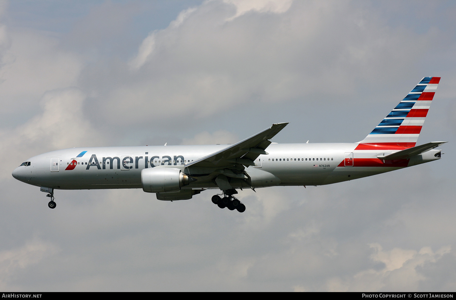 Aircraft Photo of N762AN | Boeing 777-223/ER | American Airlines | AirHistory.net #472453