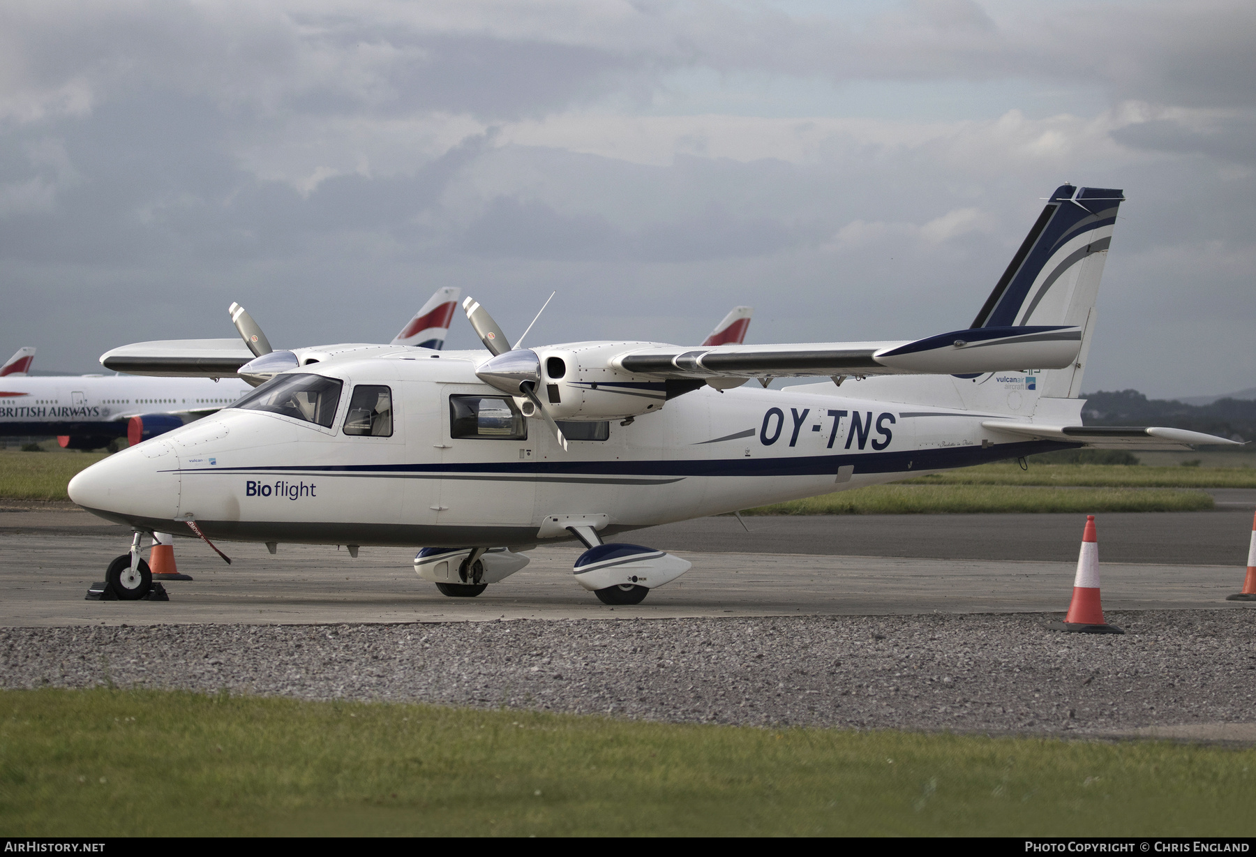 Aircraft Photo of OY-TNS | Vulcanair P-68C | Bioflight | AirHistory.net #472458