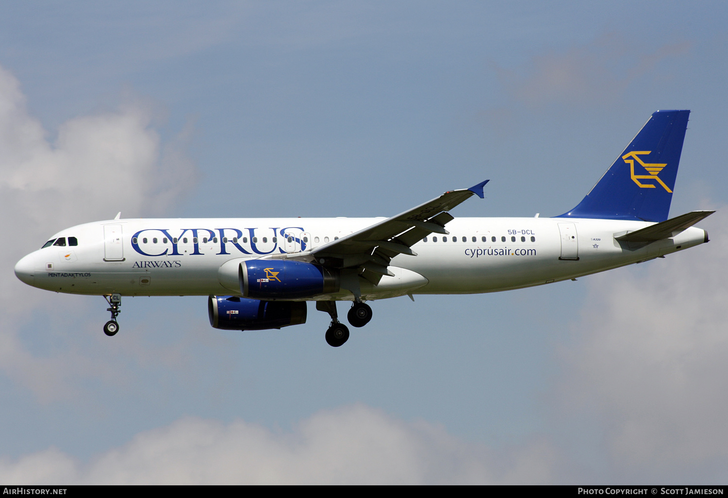 Aircraft Photo of 5B-DCL | Airbus A320-232 | Cyprus Airways | AirHistory.net #472466