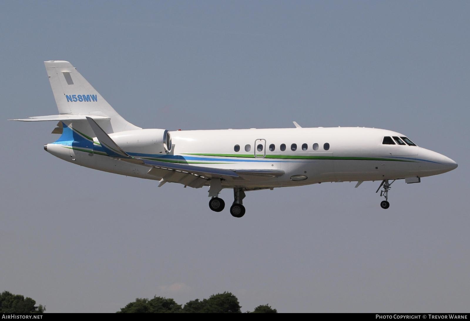 Aircraft Photo of N58MW | Dassault Falcon 2000LX | AirHistory.net #472485