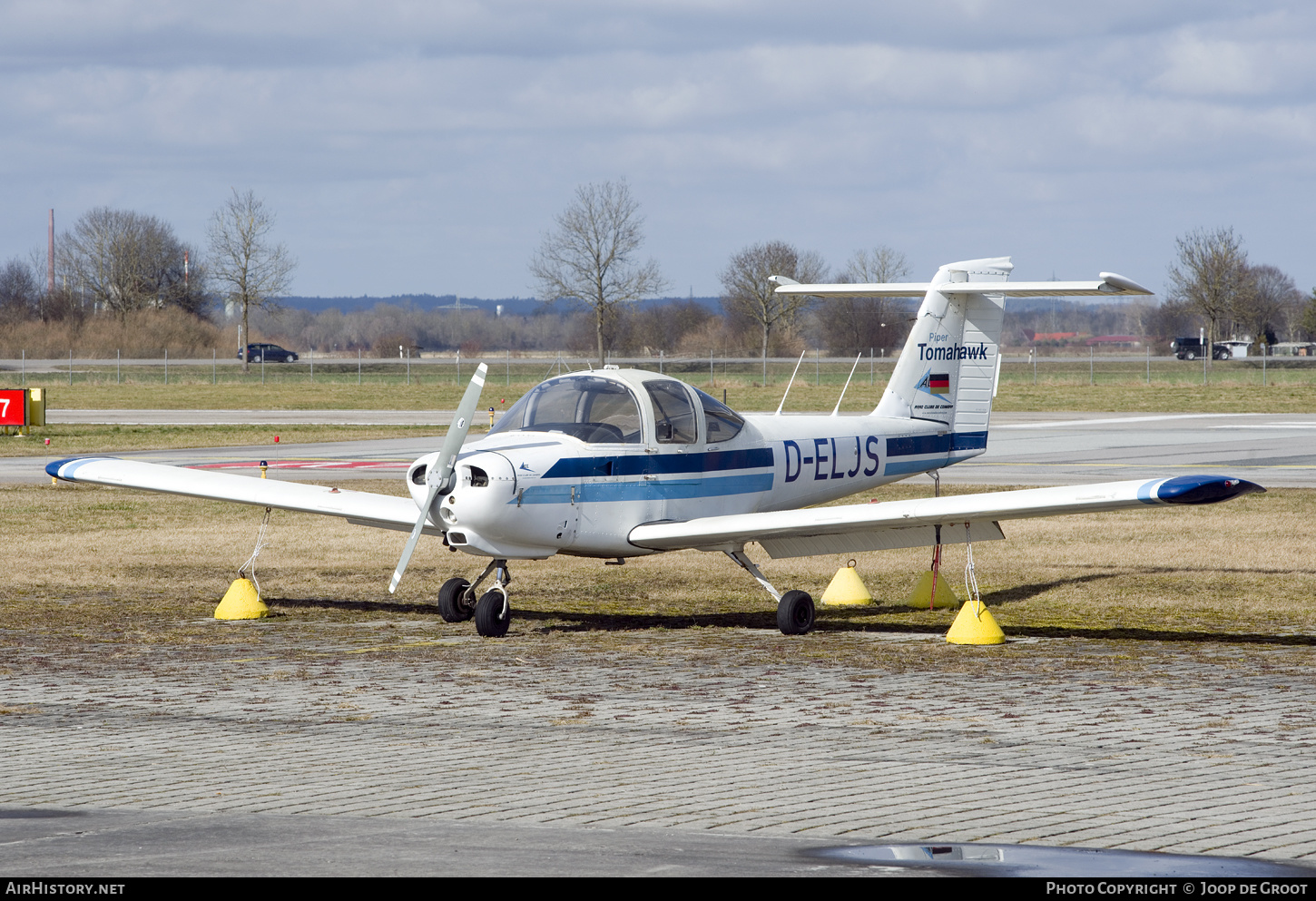 Aircraft Photo of D-ELJS | Piper PA-38-112 Tomahawk | Aero Clube de Coimbra | AirHistory.net #472495