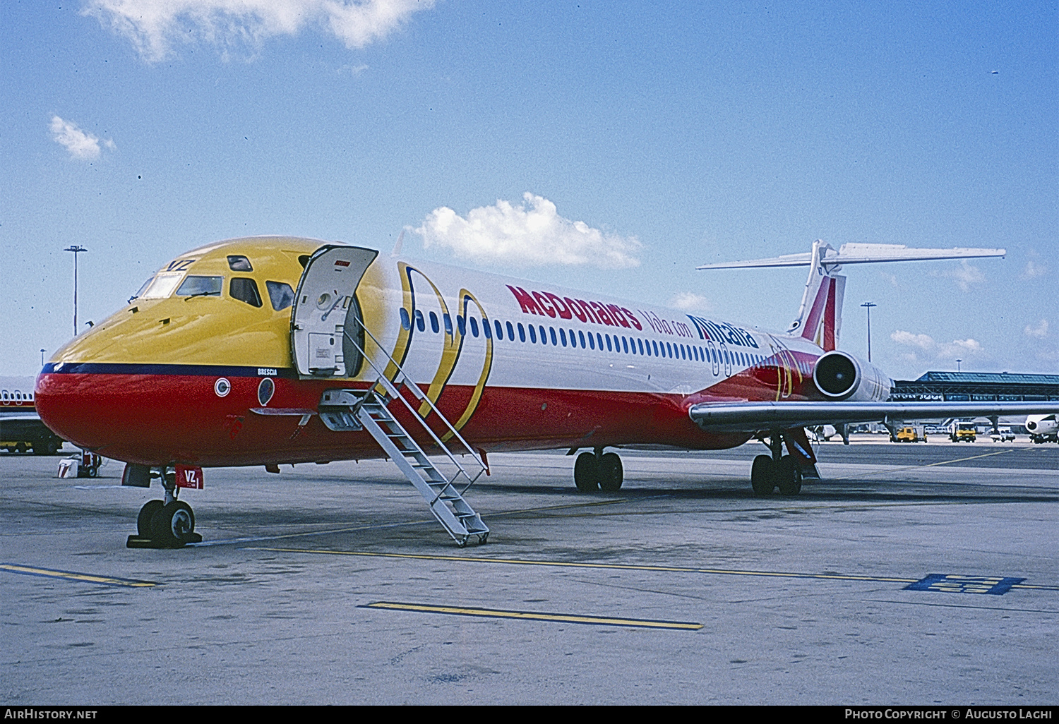 Aircraft Photo of I-DAVZ | McDonnell Douglas MD-82 (DC-9-82) | Alitalia | AirHistory.net #472504