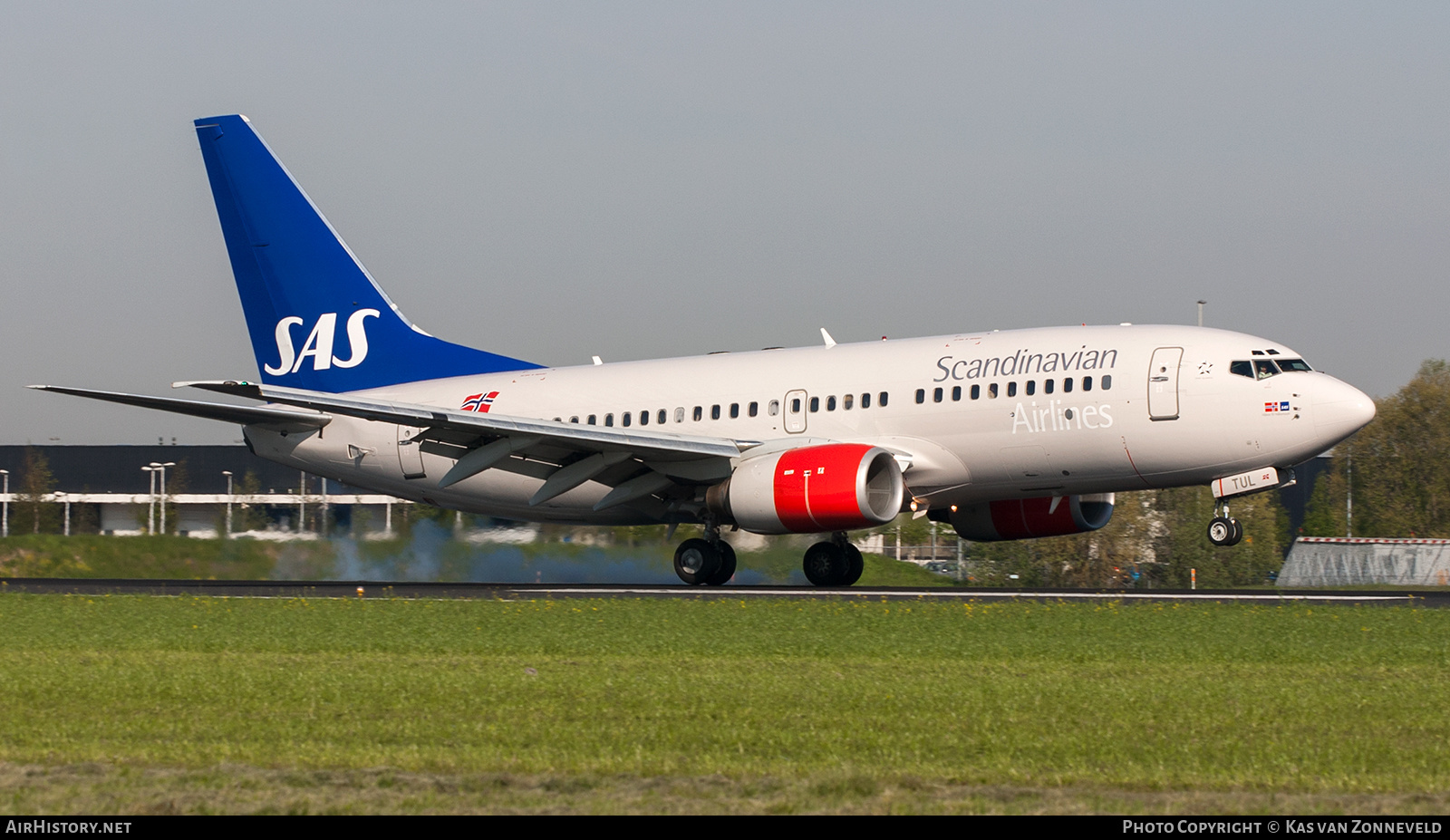Aircraft Photo of LN-TUL | Boeing 737-705 | Scandinavian Airlines - SAS | AirHistory.net #472509