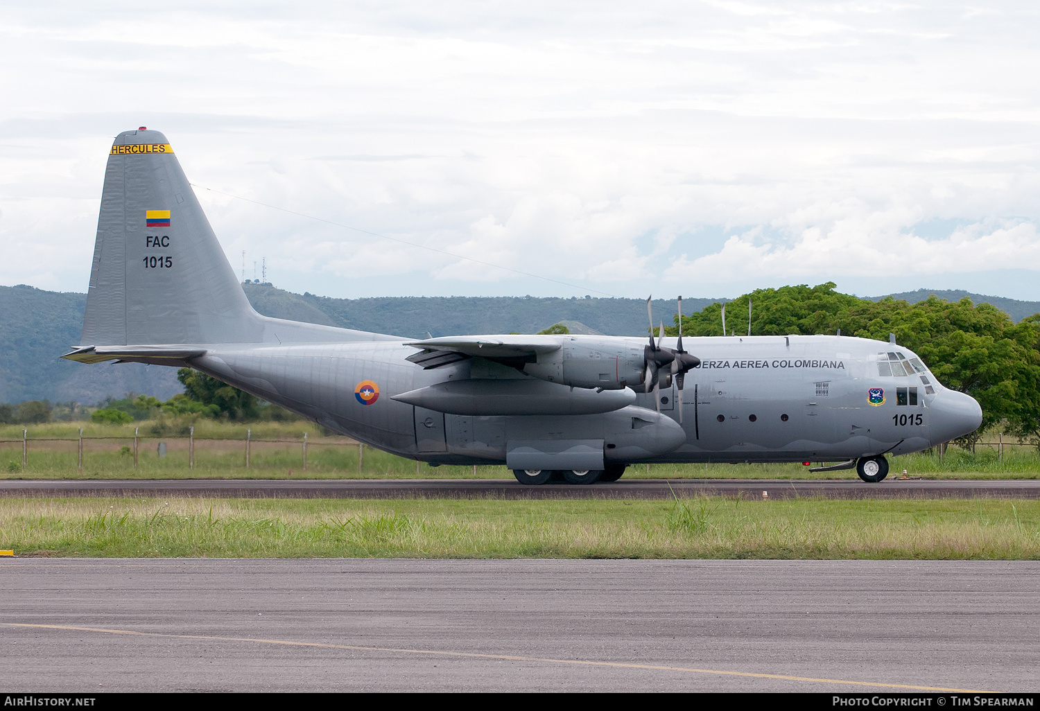 Aircraft Photo of FAC1015 | Lockheed C-130H Hercules | Colombia - Air Force | AirHistory.net #472514