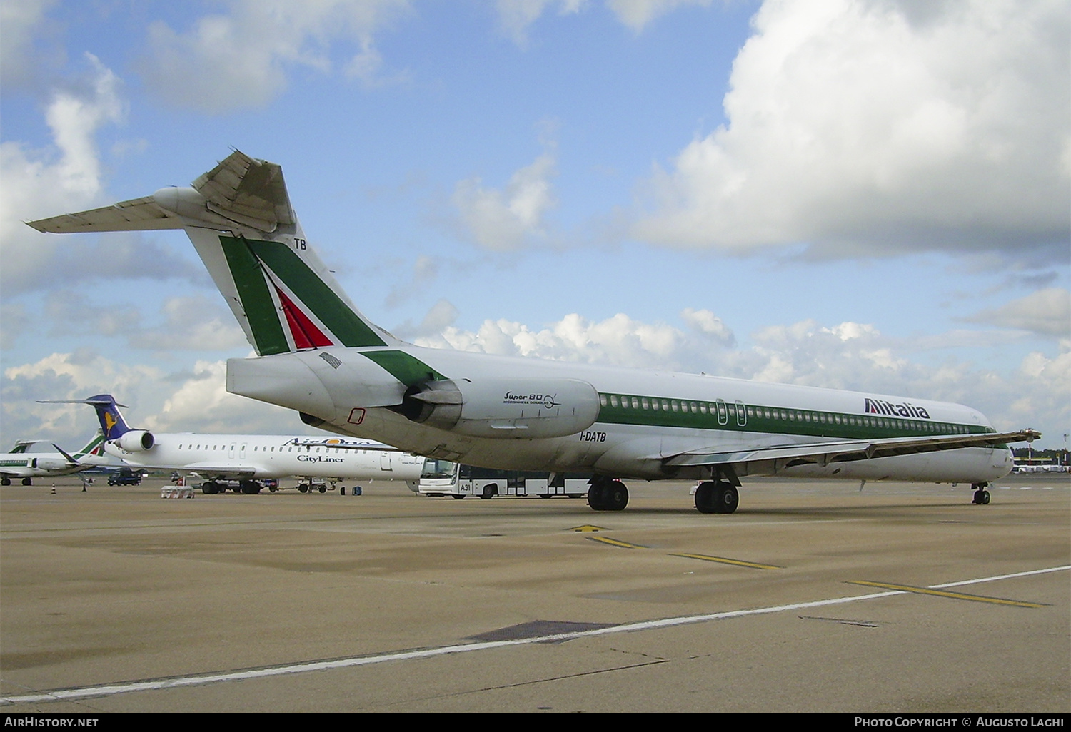 Aircraft Photo of I-DATB | McDonnell Douglas MD-82 (DC-9-82) | Alitalia | AirHistory.net #472522