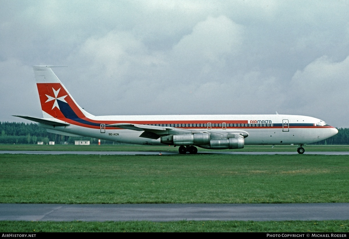 Aircraft Photo of 9G-ACN | Boeing 707-123B | Air Malta | AirHistory.net #472536