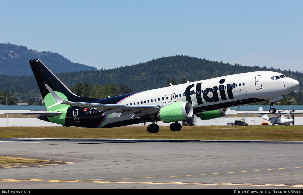 Aircraft Photo of C-FLEJ | Boeing 737-8 Max 8 | Flair Airlines | AirHistory.net #472538