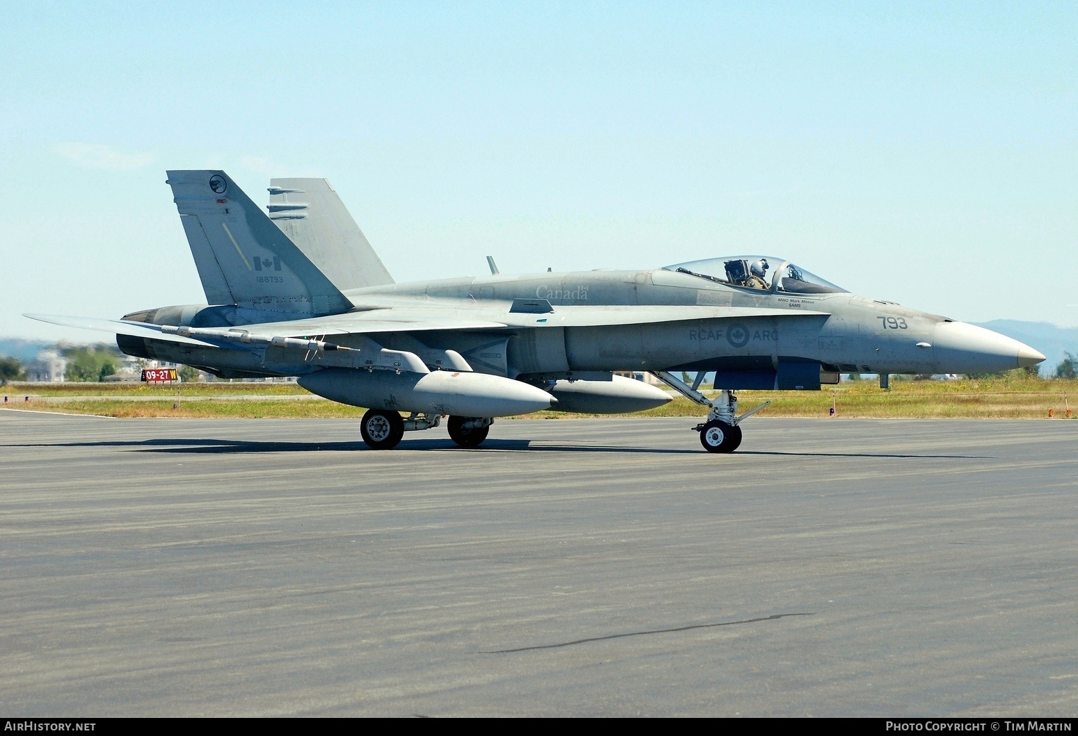 Aircraft Photo of 188793 | McDonnell Douglas CF-188A Hornet | Canada - Air Force | AirHistory.net #472554