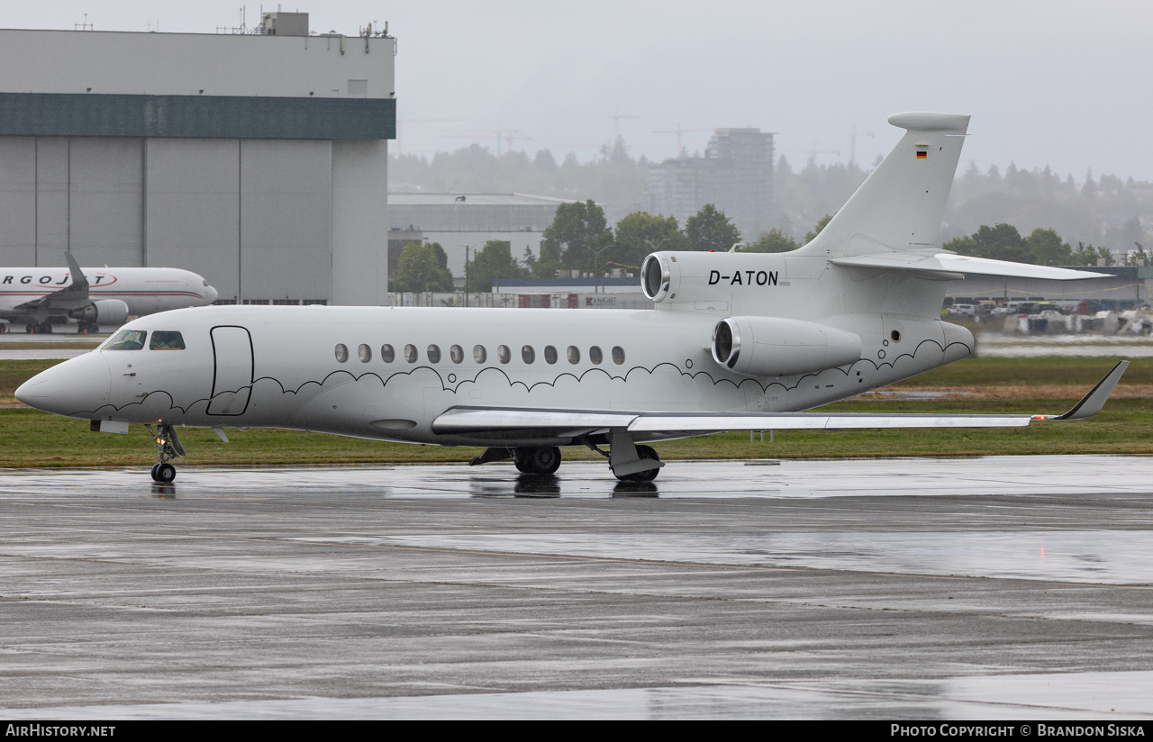 Aircraft Photo of D-ATON | Dassault Falcon 7X | AirHistory.net #472556