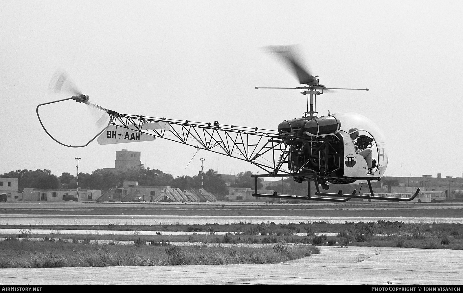 Aircraft Photo of 9H-AAH | Bell 47G-2 | Malta - Air Force | AirHistory.net #472566