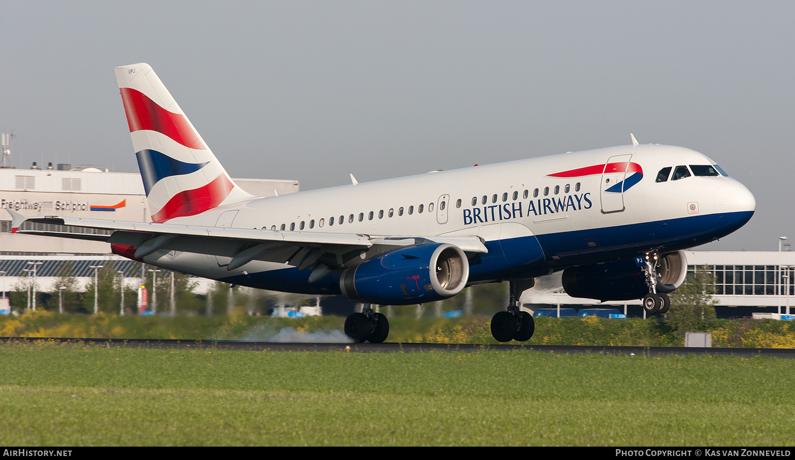 Aircraft Photo of G-EUPJ | Airbus A319-131 | British Airways | AirHistory.net #472579