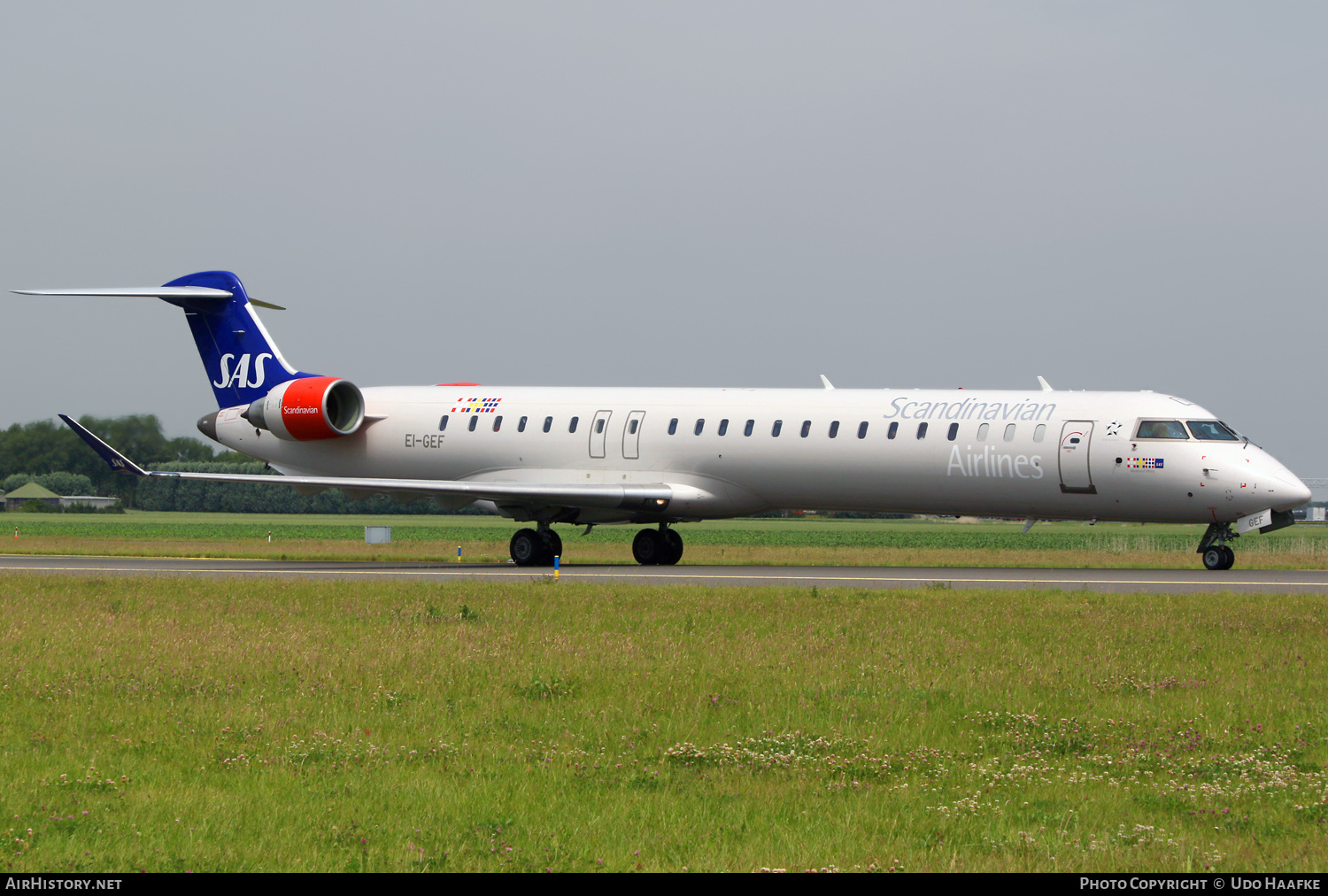 Aircraft Photo of EI-GEF | Bombardier CRJ-900LR (CL-600-2D24) | Scandinavian Airlines - SAS | AirHistory.net #472583