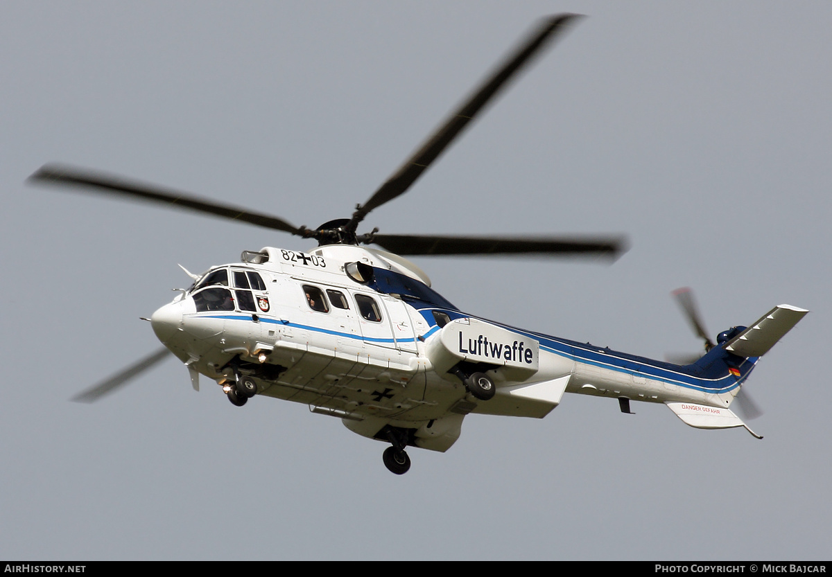 Aircraft Photo of 8203 | Eurocopter AS-532U2 Cougar Mk2 | Germany - Air Force | AirHistory.net #472585
