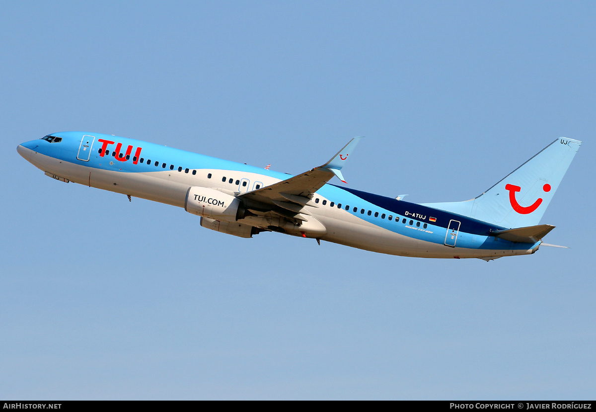 Aircraft Photo of D-ATUJ | Boeing 737-8K5 | TUI | AirHistory.net #472603