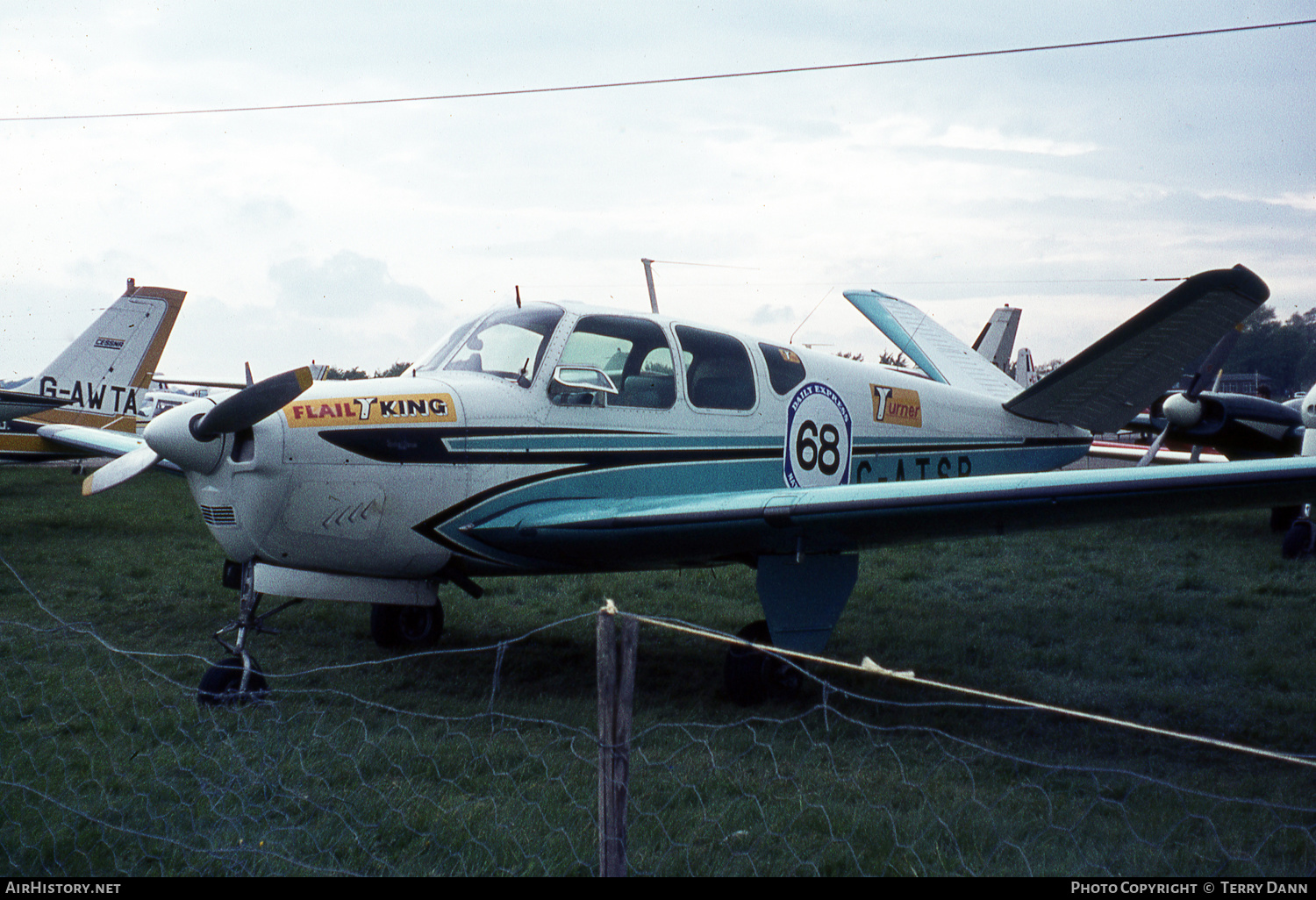 Aircraft Photo of G-ATSR | Beech M35 Bonanza | AirHistory.net #472618