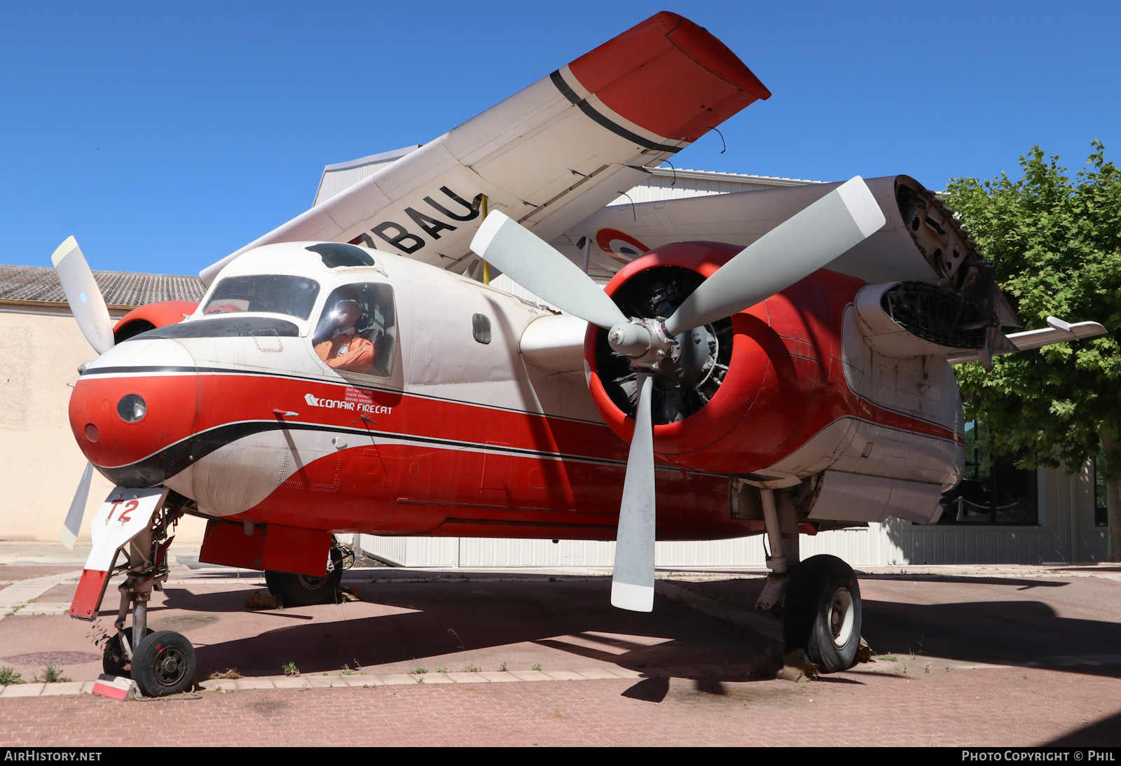 Aircraft Photo of F-ZBAU | Conair CS2F Firecat | Sécurité Civile | AirHistory.net #472625