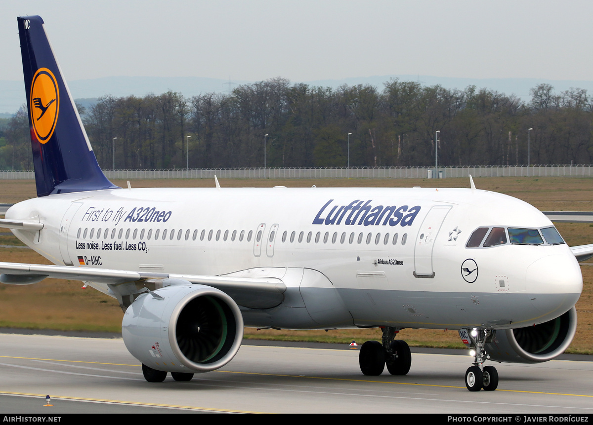 Aircraft Photo of D-AINC | Airbus A320-271N | Lufthansa | AirHistory.net #472628