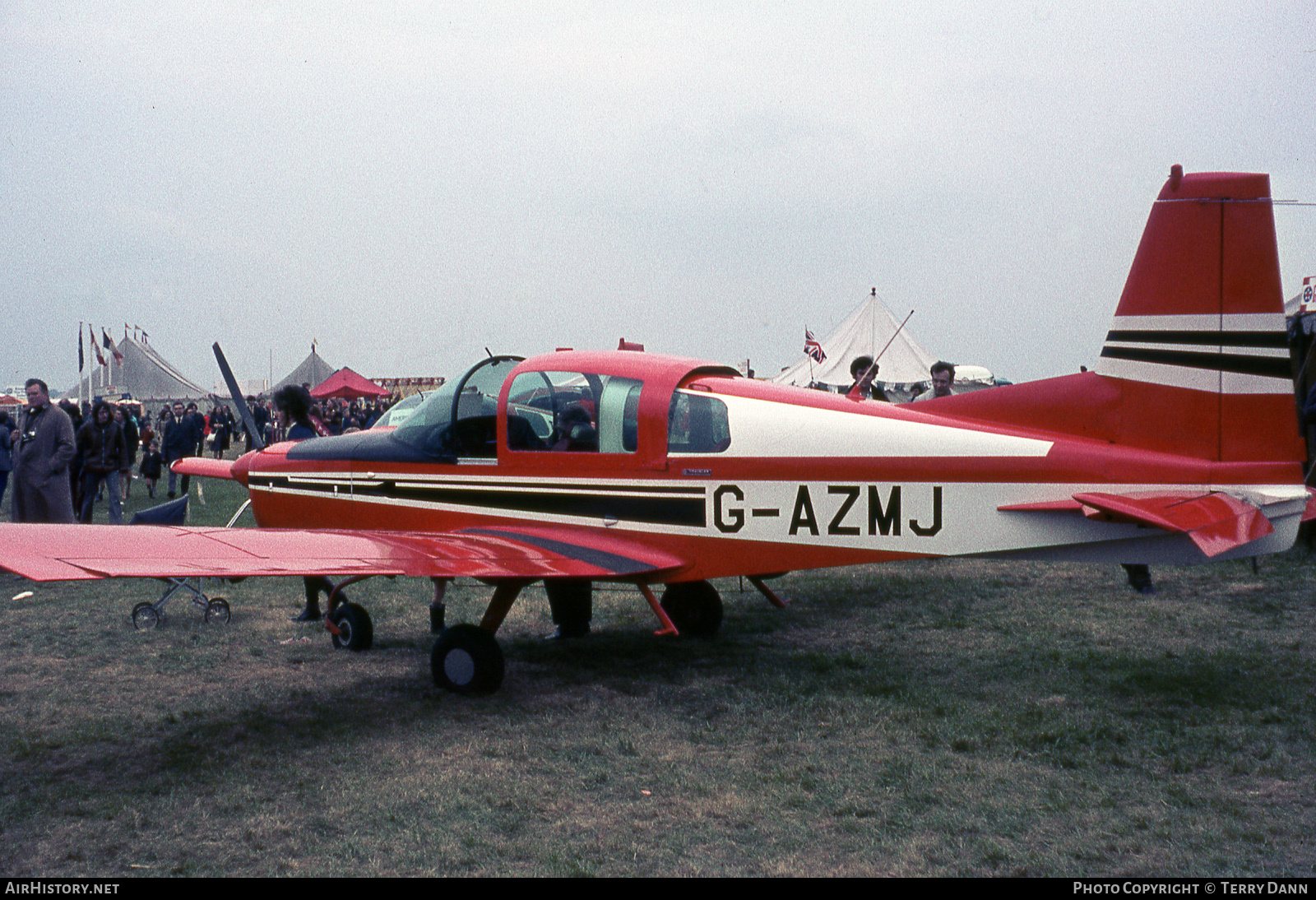 Aircraft Photo of G-AZMJ | American AA-5 Traveler | AirHistory.net #472635