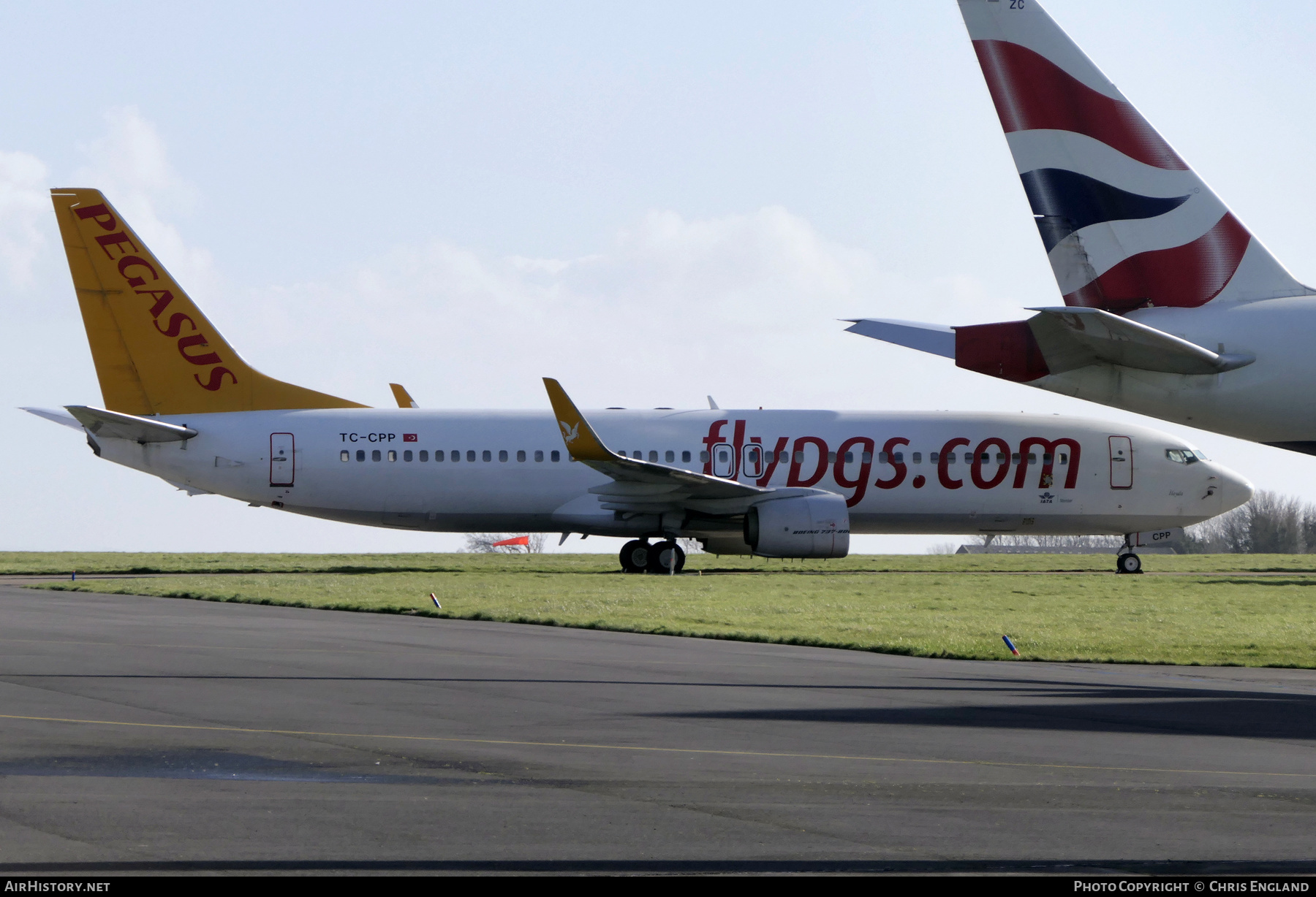 Aircraft Photo of TC-CPP | Boeing 737-804 | Pegasus Airlines | AirHistory.net #472693