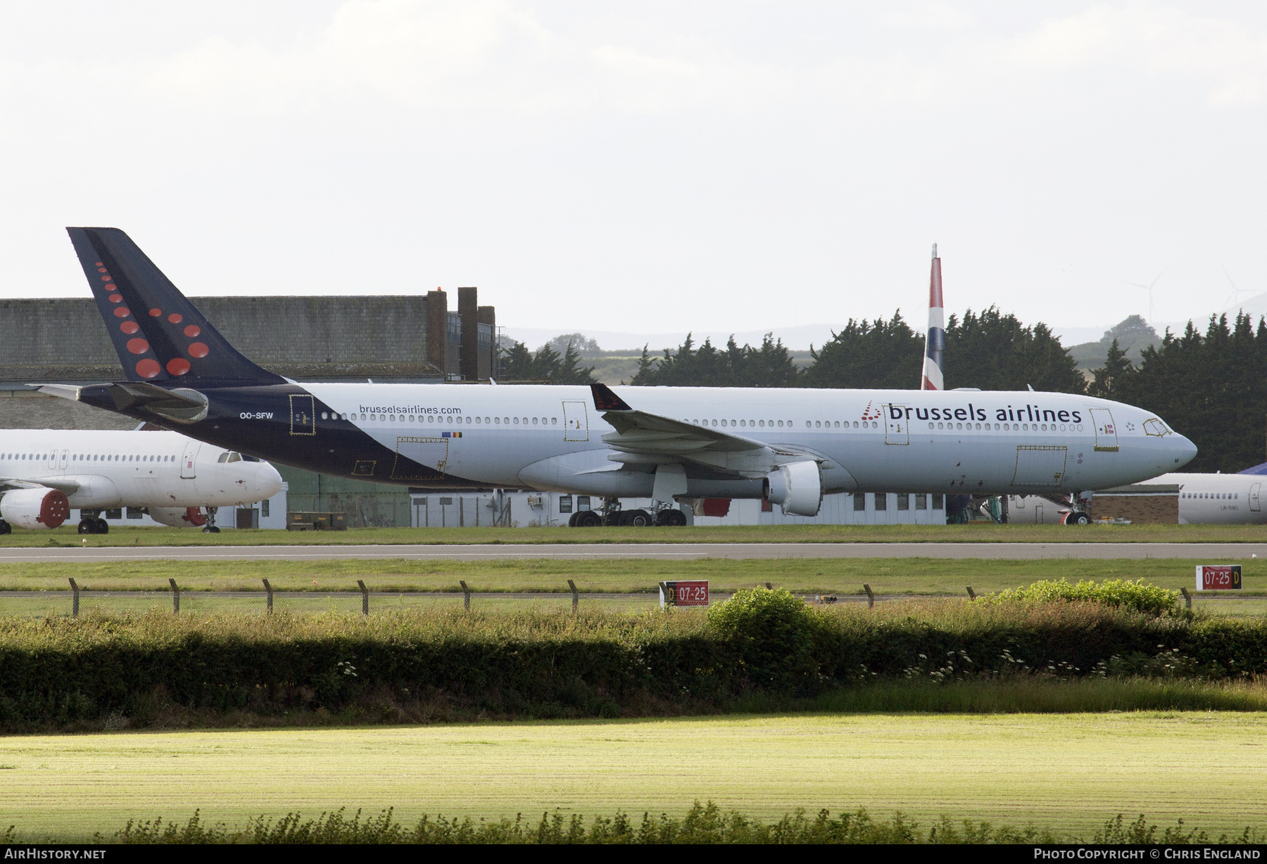 Aircraft Photo of OO-SFW | Airbus A330-322 | Brussels Airlines | AirHistory.net #472702