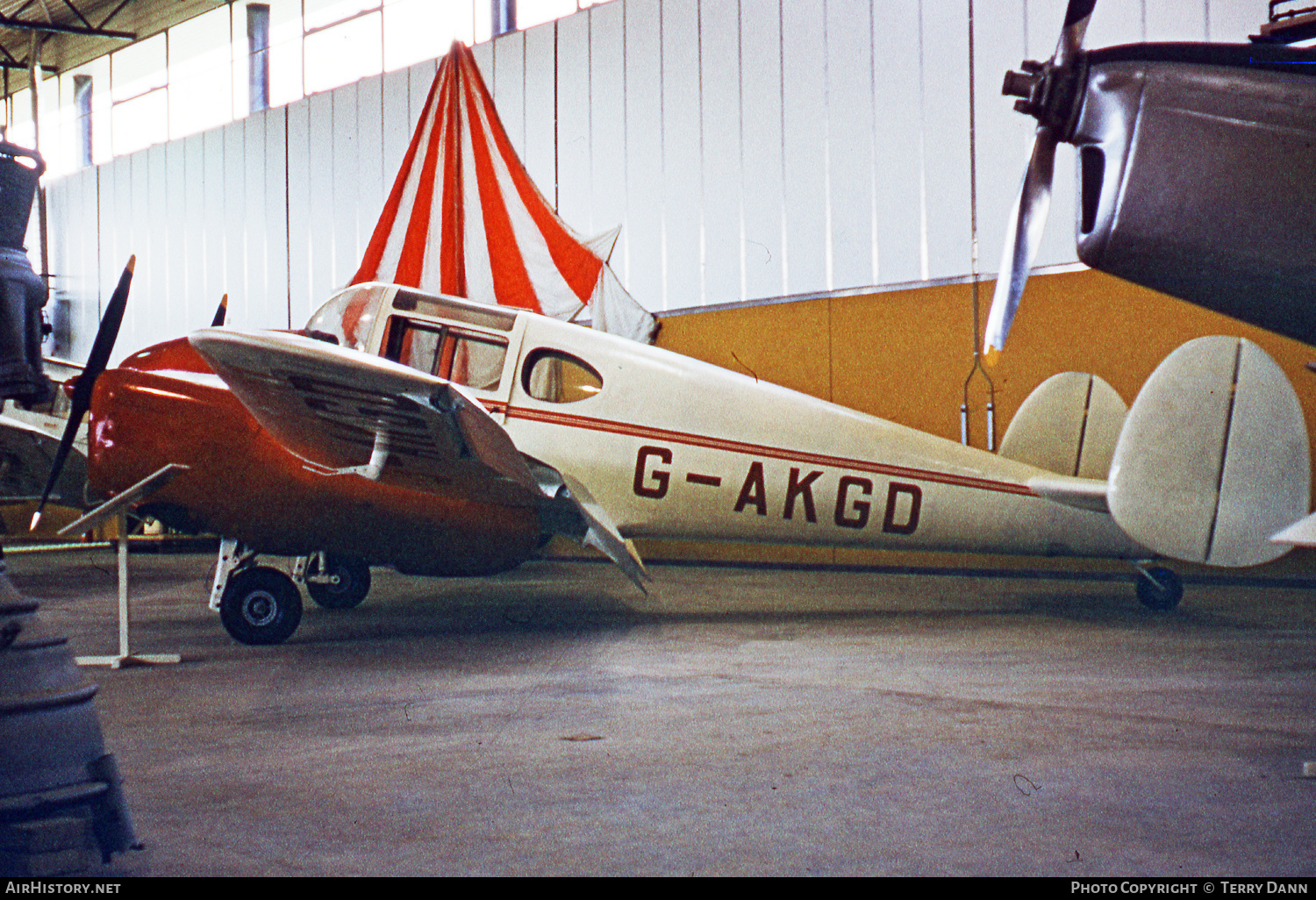 Aircraft Photo of G-AKGD | Miles M.65 Gemini 1A | AirHistory.net #472706