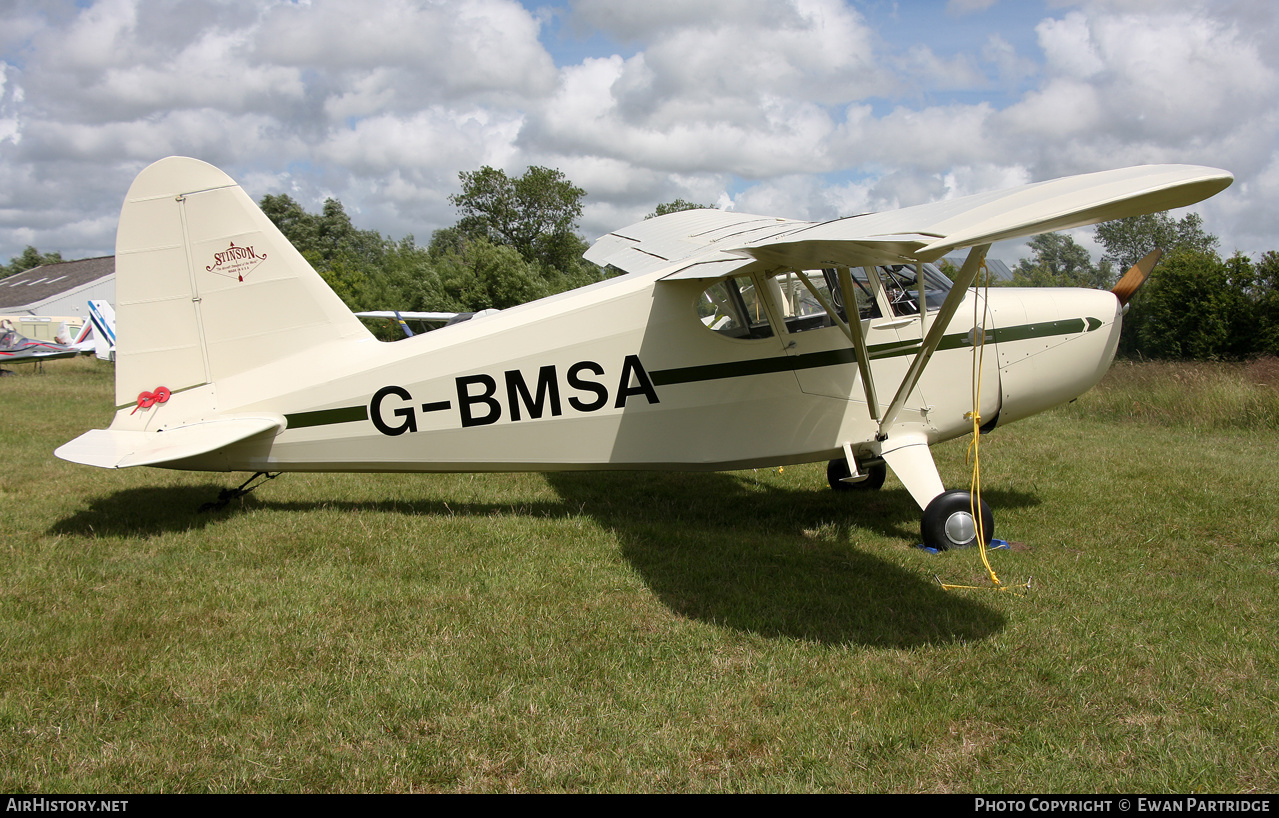 Aircraft Photo of G-BMSA | Stinson 105 HW-75 | AirHistory.net #472712